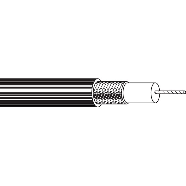 Belden RG59 22 STR BC FPE 95% BC BRD, SHD PVC JKT NEC CM UL1354, 1000FT 9259 010500 - main